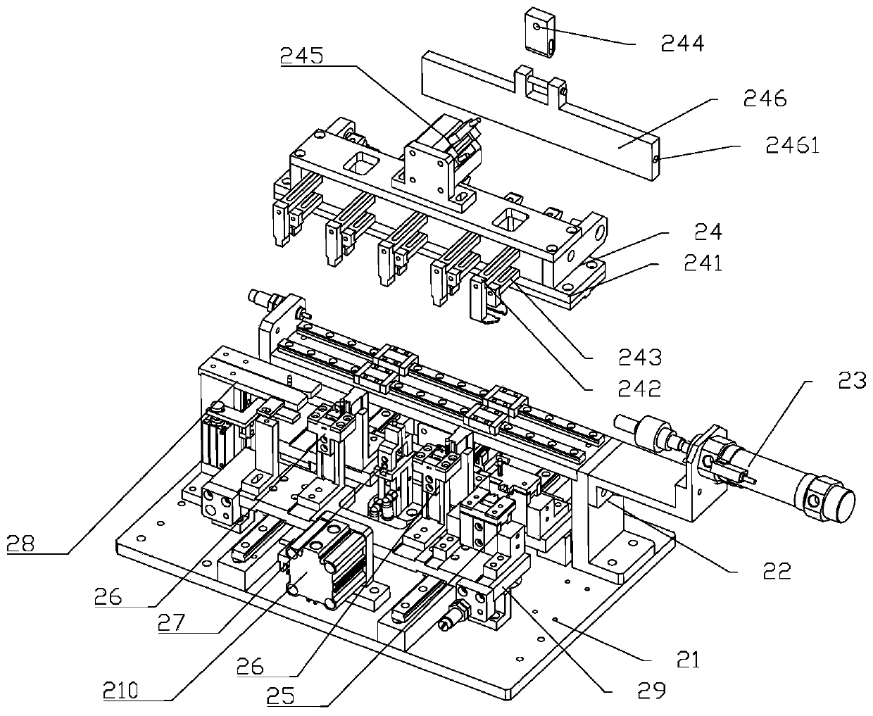 Automatic assembly equipment and method of miniature capacitor set