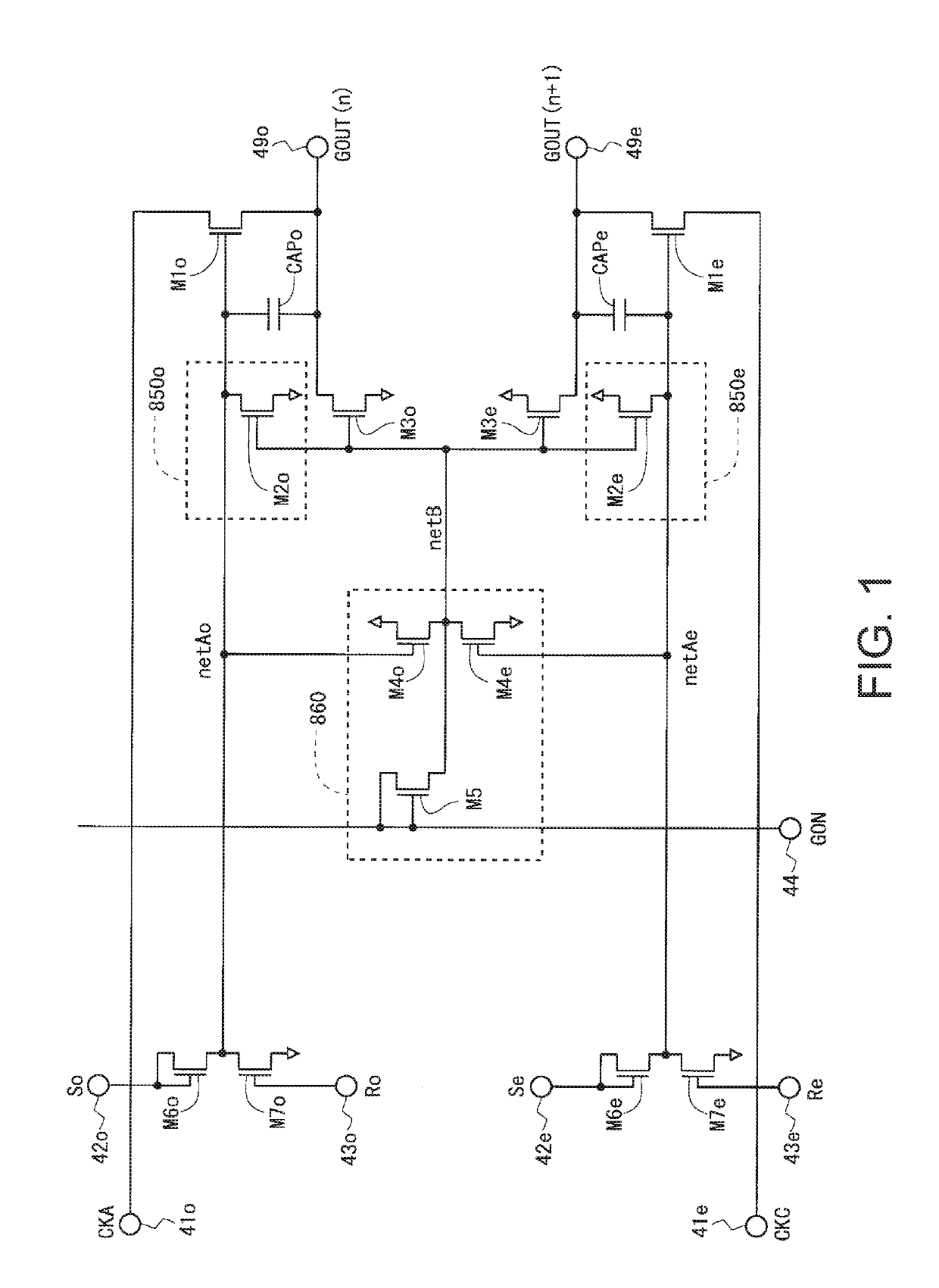 Shift register, display device provided with same, and method for driving shift register