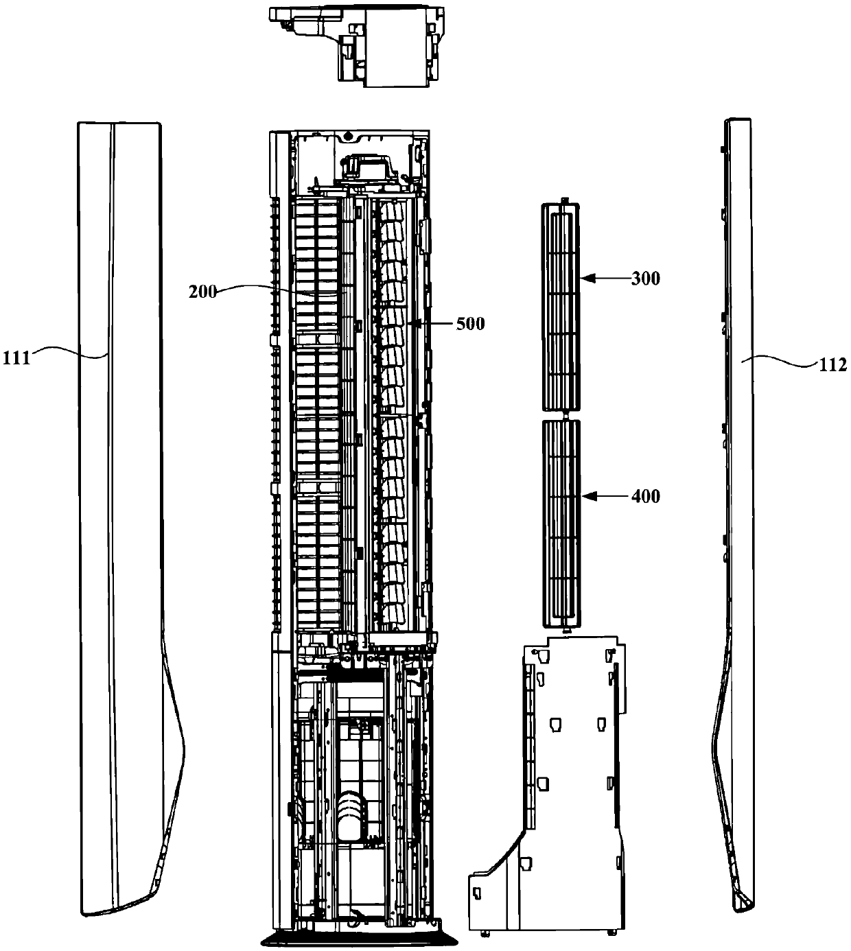 Air supply control method of air conditioner and air conditioner