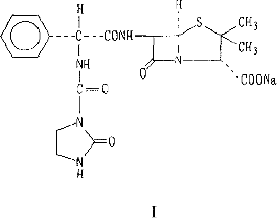 Process for preparing azlocillin sodium