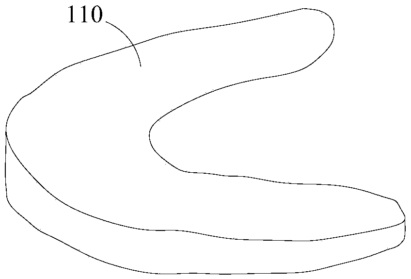 Tissue engineering meniscus composite scaffold and preparation method thereof