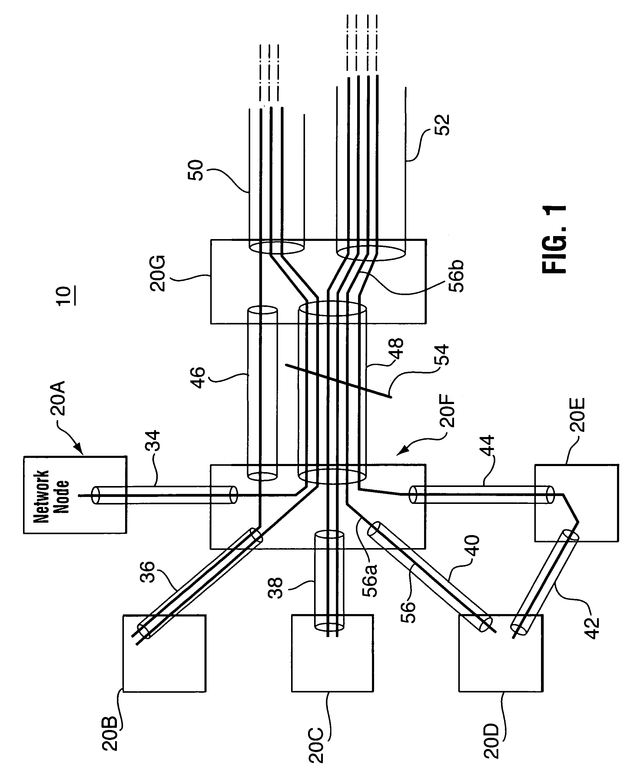 Method and apparatus for prioritized release of connections in a communications network