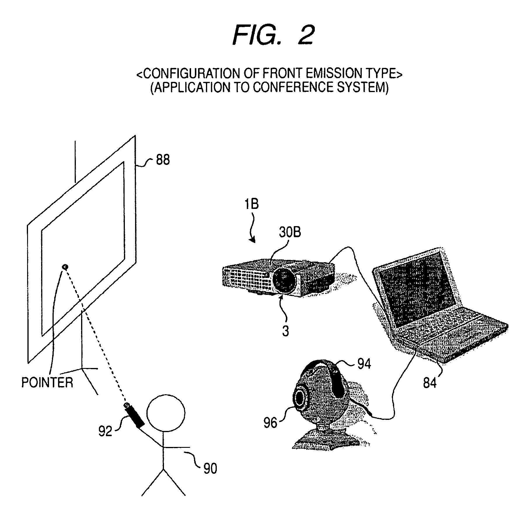 Polarizing beam splitter, projection optical system, projection display