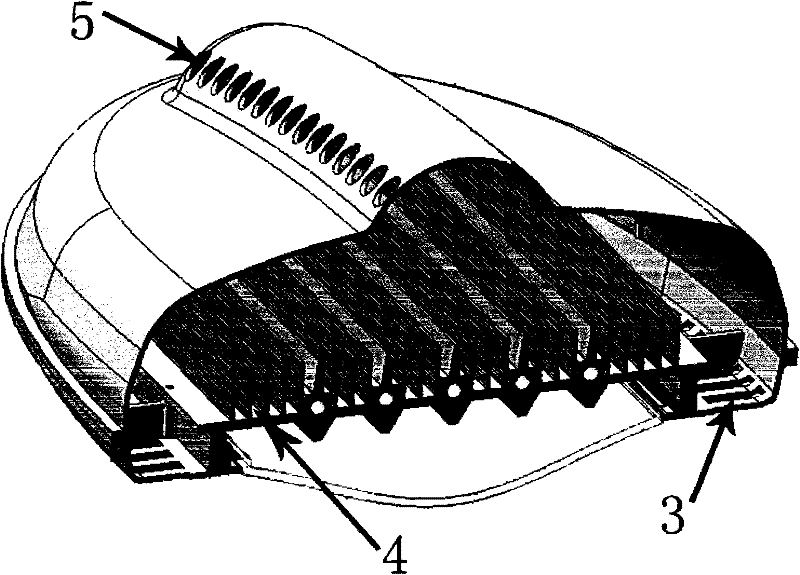 The technical invention of heat dissipation and waterproof of double-cavity led street lamps