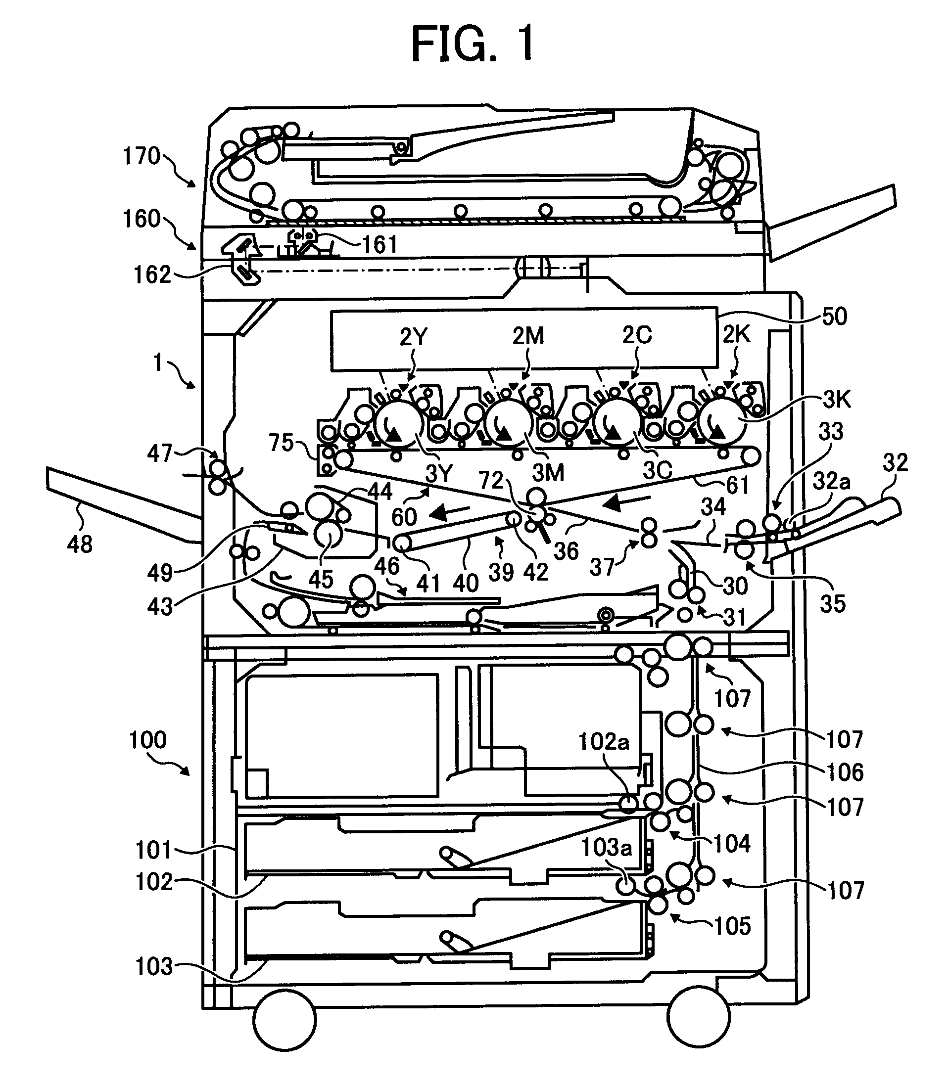 Transferring device having two devices for cleaning a transferring member, and image forming apparatus