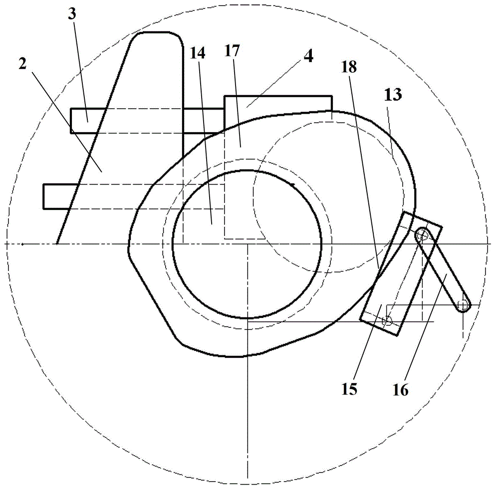 All-fiber crankshaft bending upsetting multi-crank indexing positioning device for large-sized ships and application method thereof