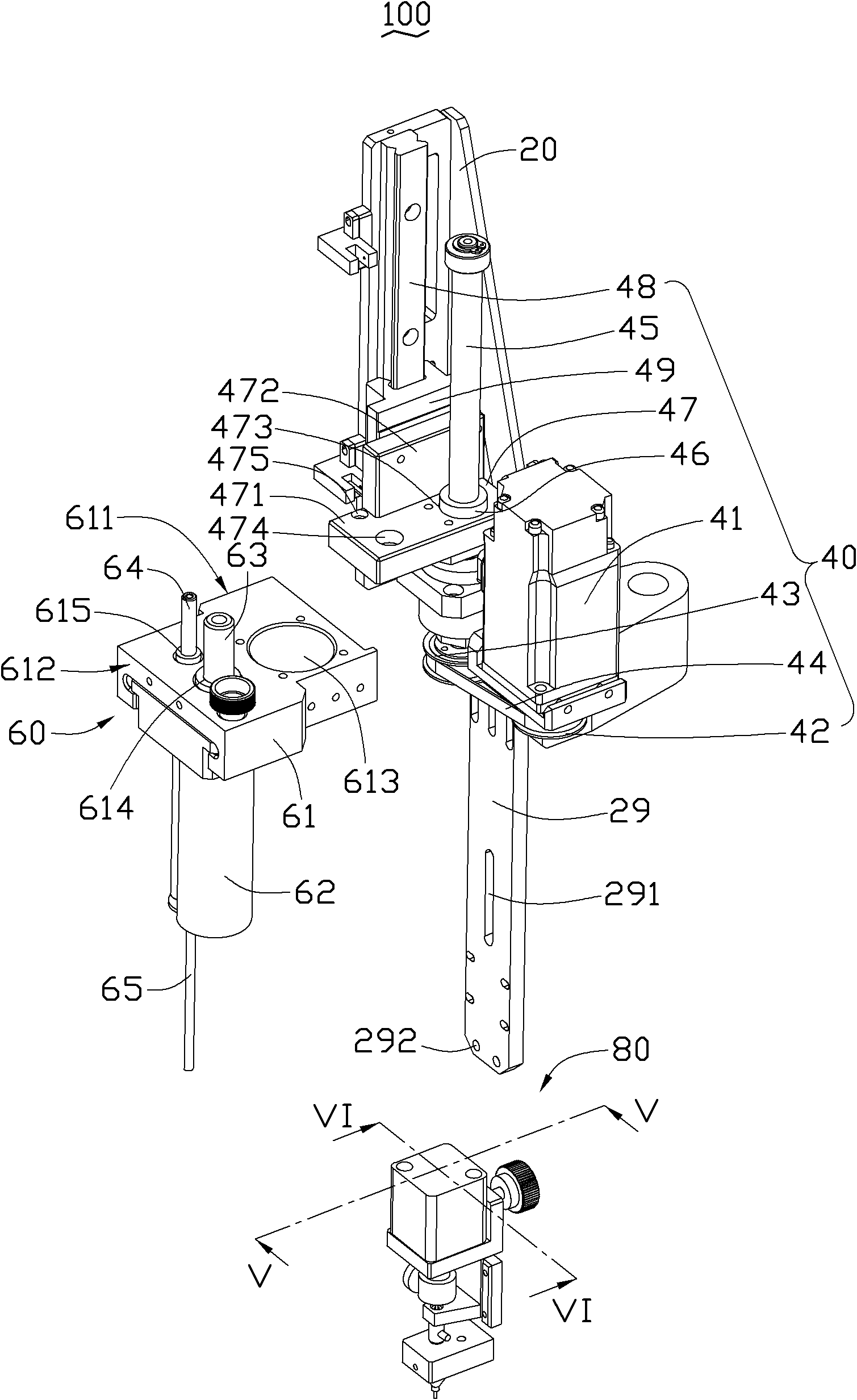 Adhesive dispensing device