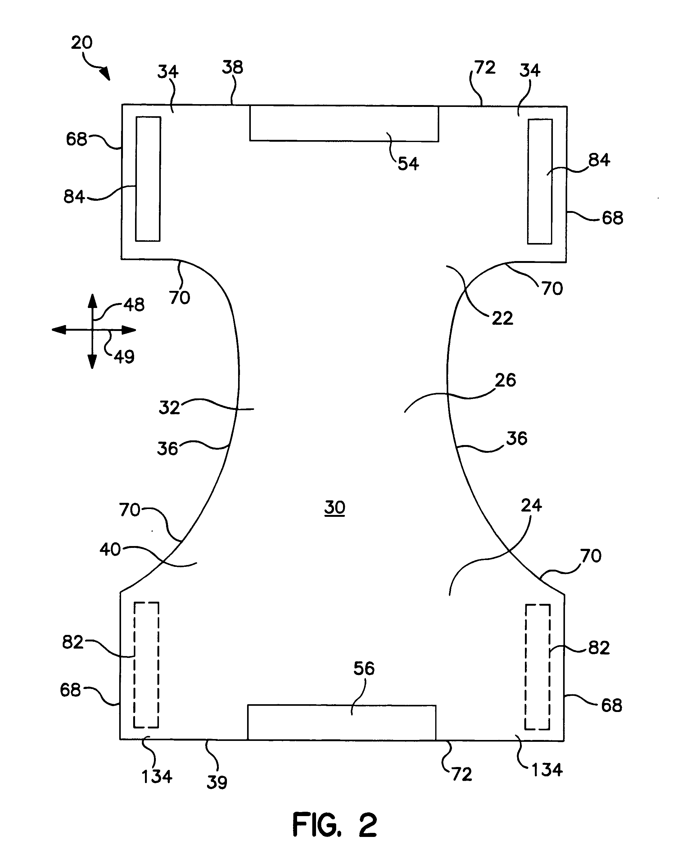 Absorbent garments with form-fitting properties