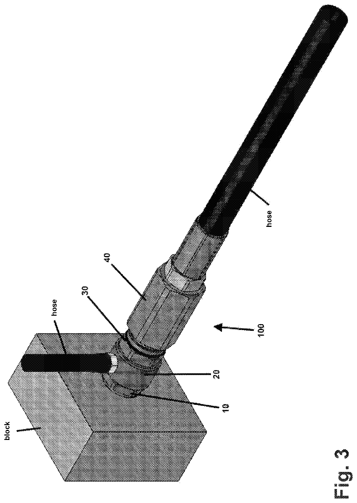 Hydraulic pressure relief depressurization valve assembly for quick coupling