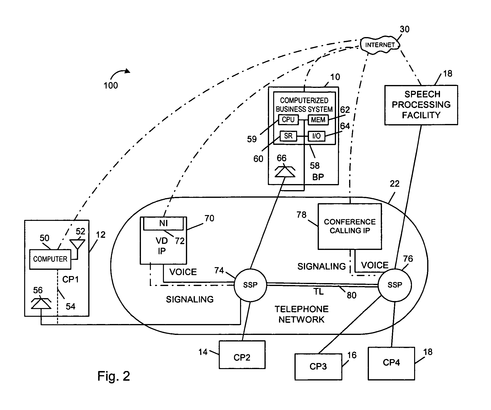 Methods and apparatus for performing speech recognition over a network and using speech recognition results