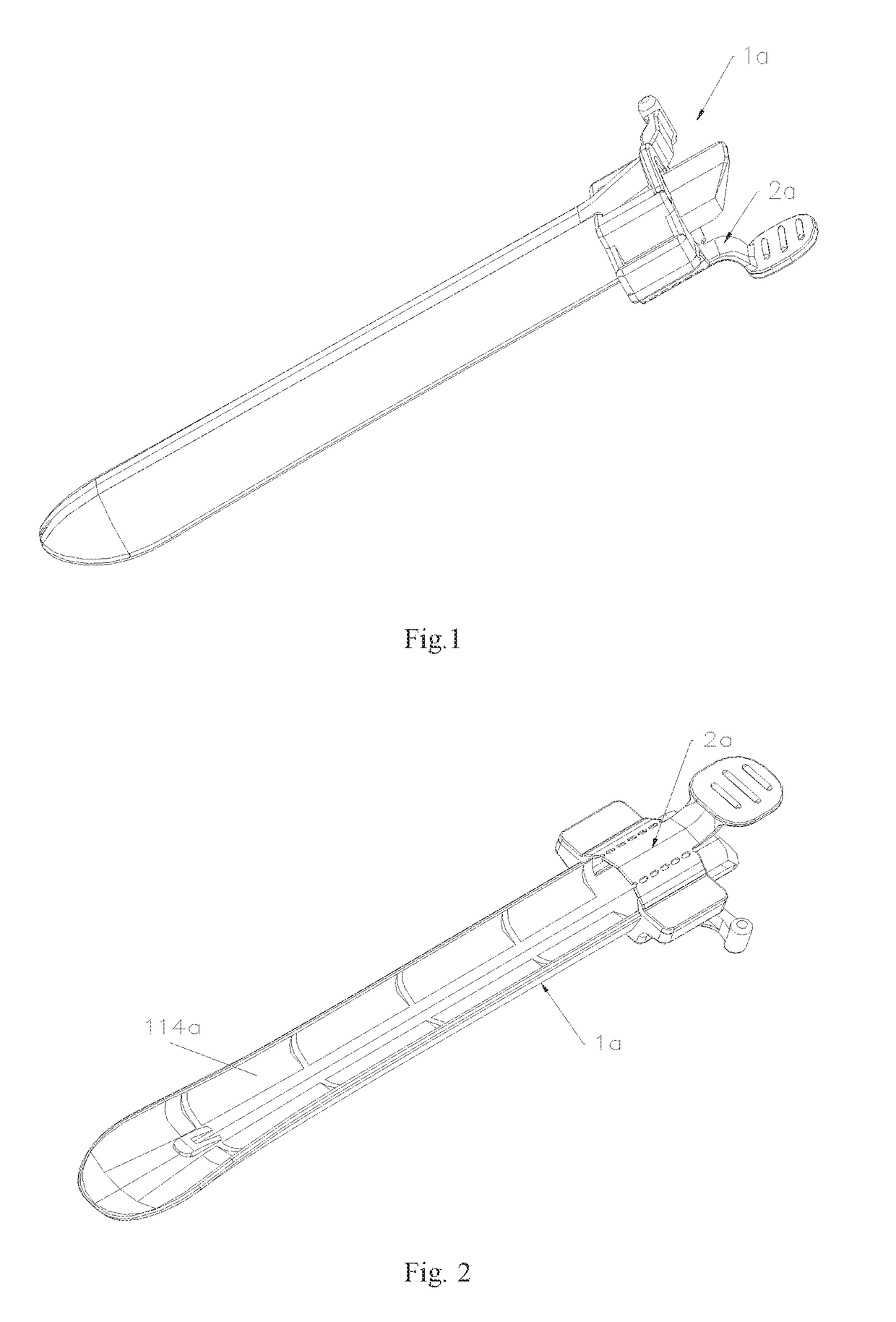 Paracentesis needle frame