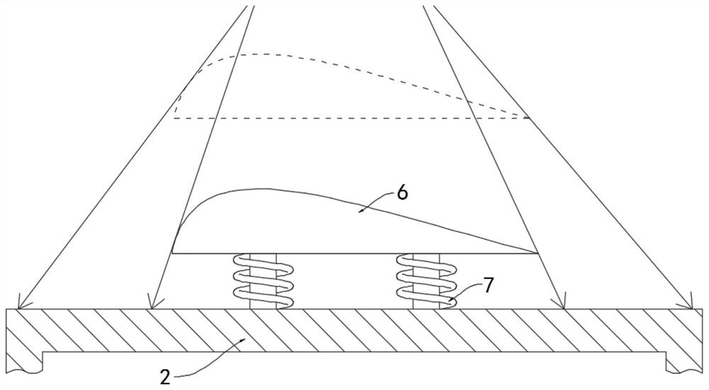 Sunshine-proof self-heat-dissipation bridge