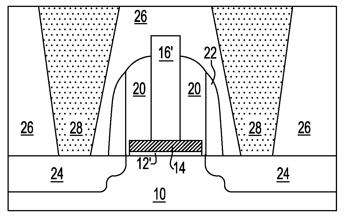 Field effect transistor with inverted t shaped gate electrode and methods for fabrication thereof