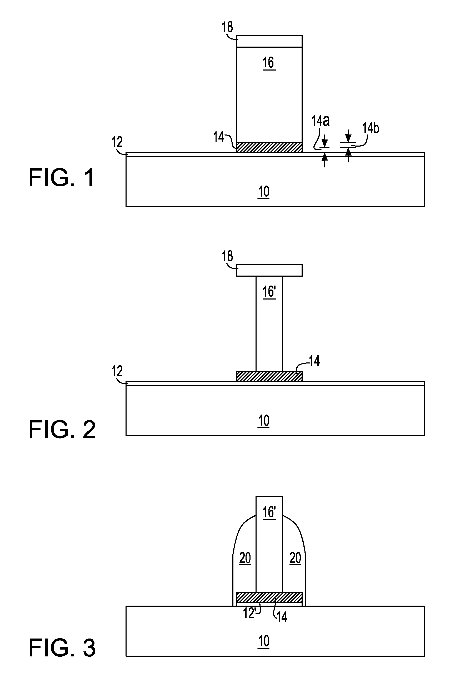 Field effect transistor with inverted t shaped gate electrode and methods for fabrication thereof