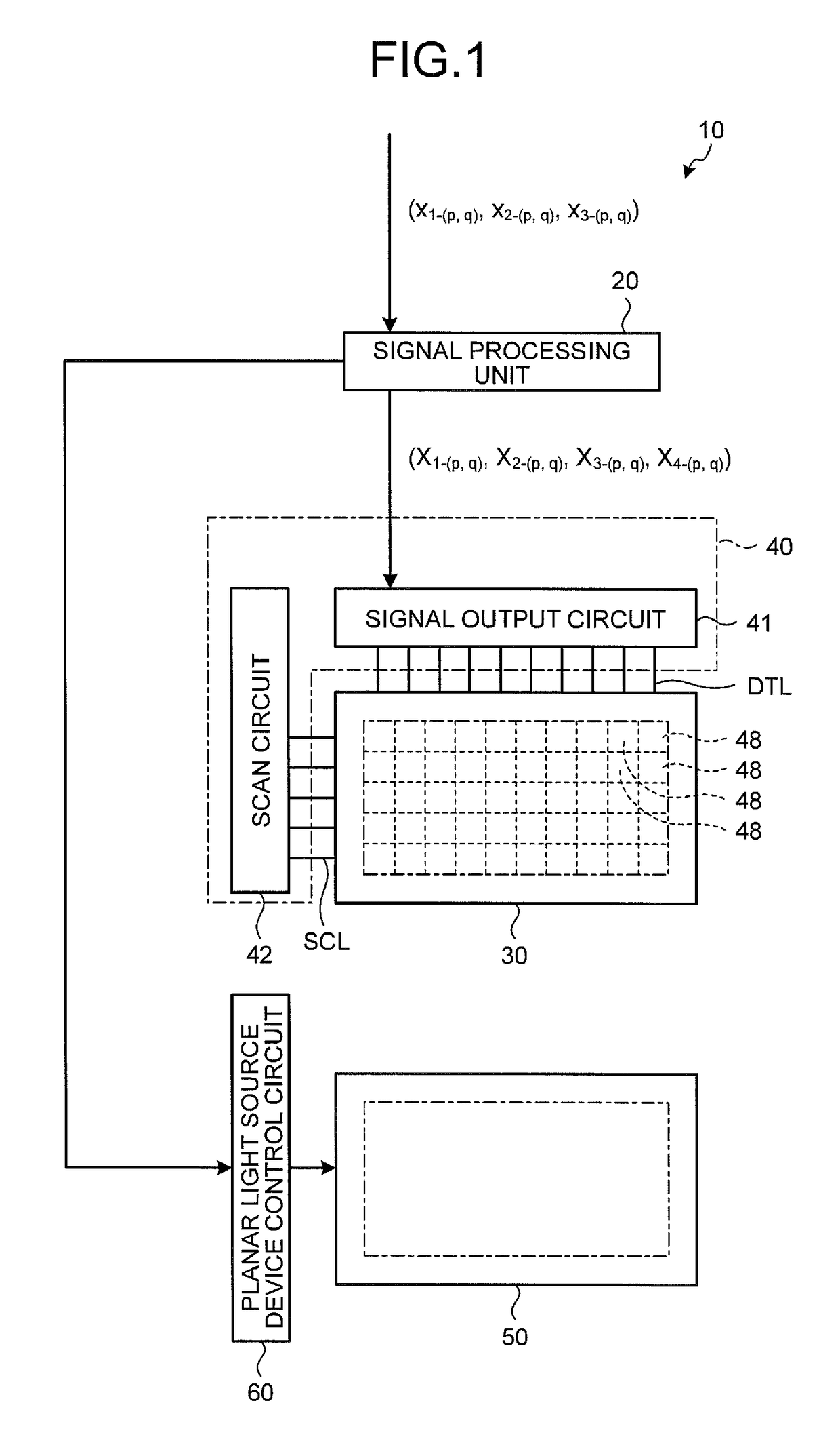 Display device and electronic apparatus