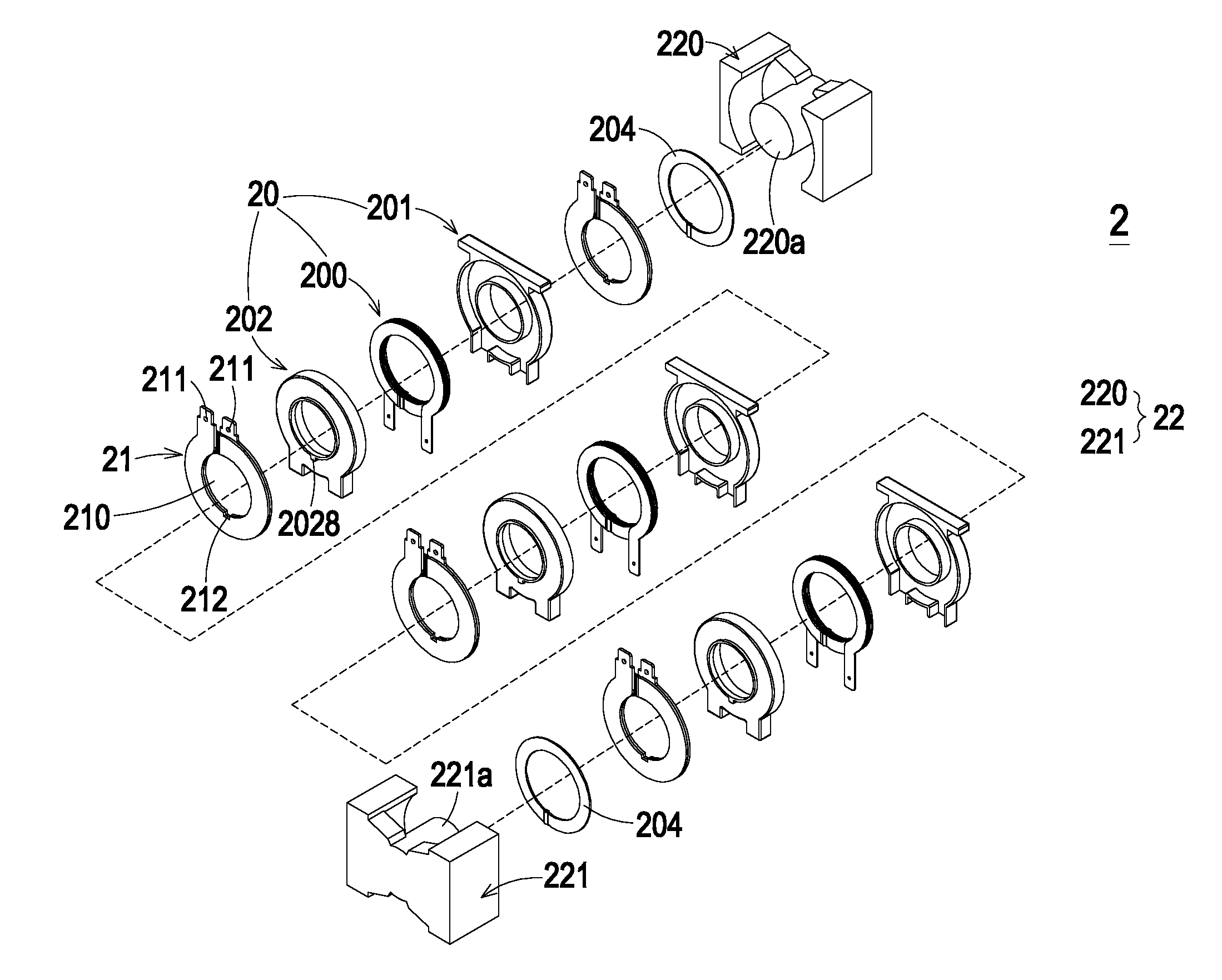 Primary side module and transformer with same