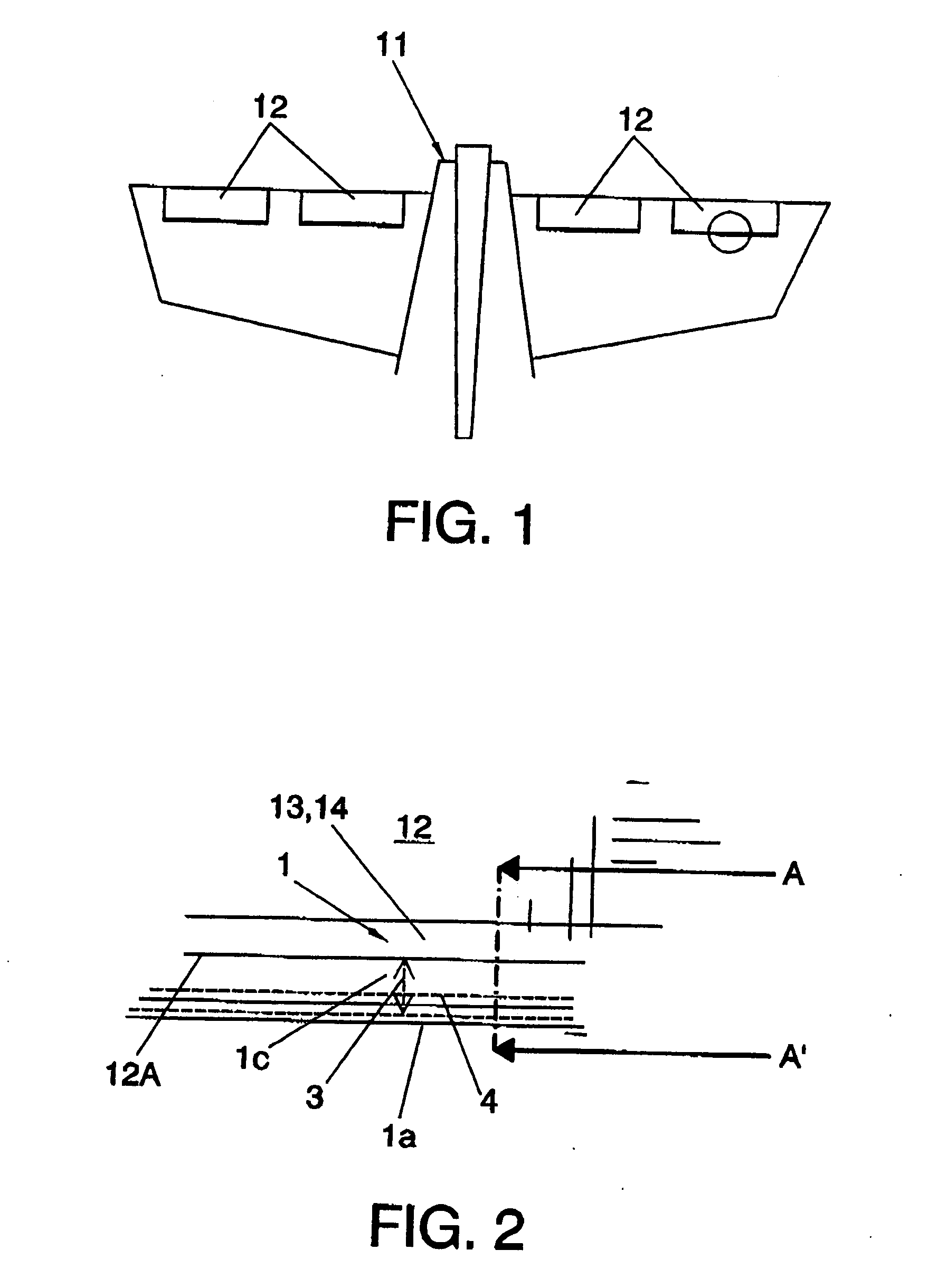 Reinforced cover for gaps in an aerodynamic contour