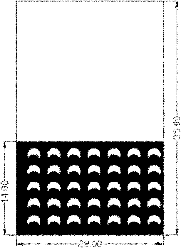 Sub-wavelength antenna array with defected ground structure for time reversal communication