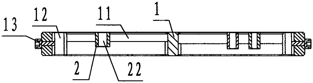 Convenient transition clamp of magnetic worktable