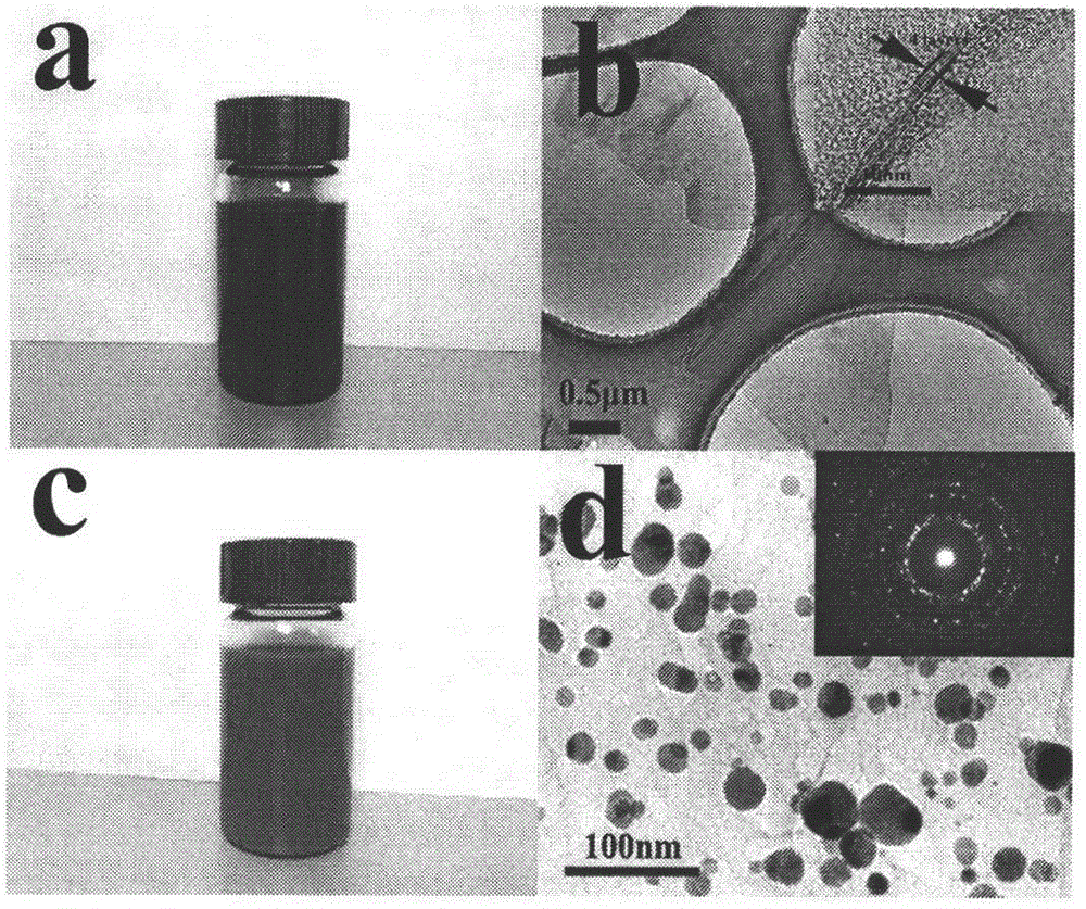 Universal method for controllably preparing nano particles on graphene sheet