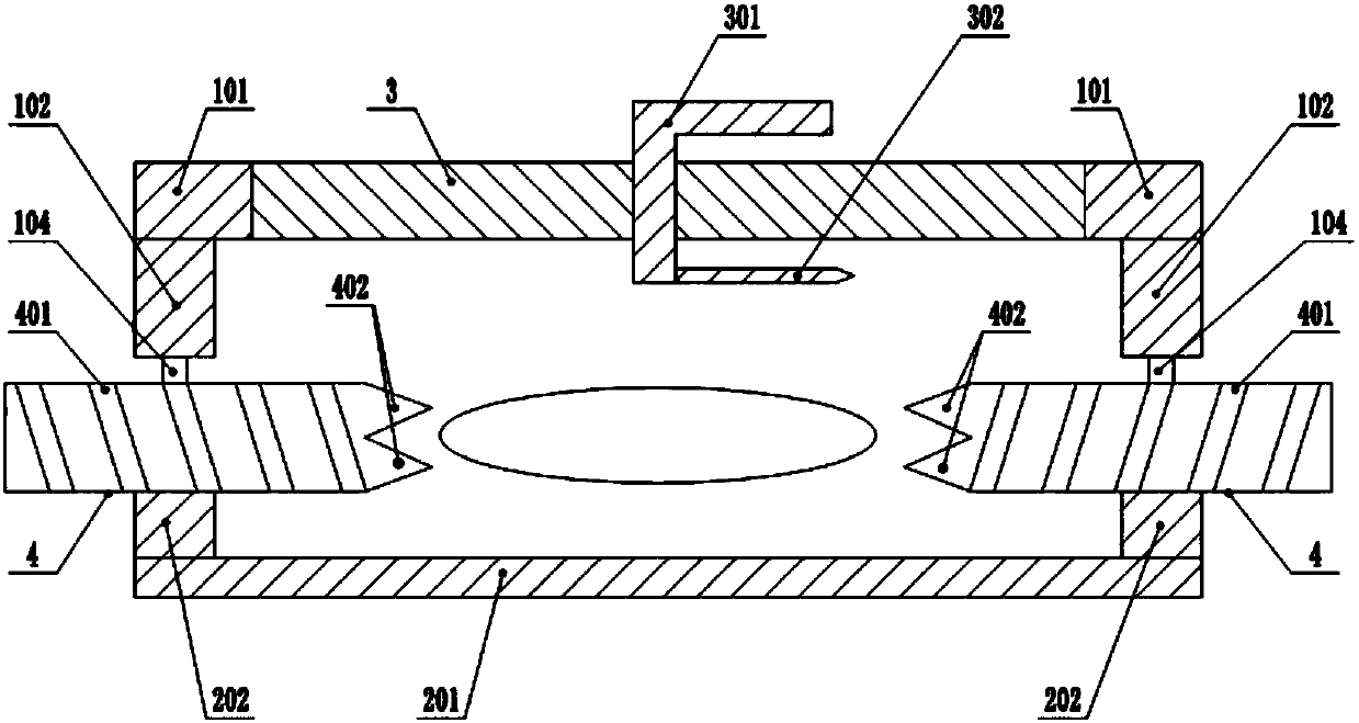 Structure for crab shelling