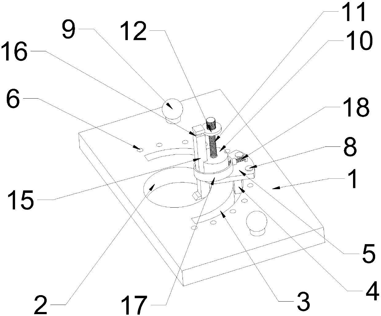 Bottom clearing plane capable of adjusting the position of plane tool