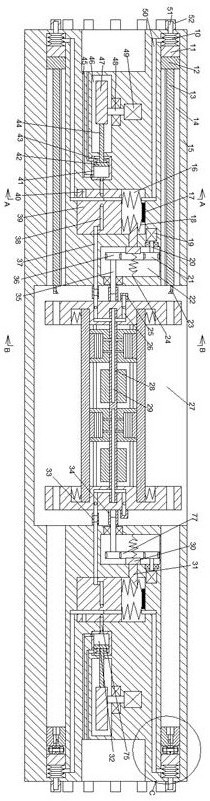 A cable packaging outer box device for easy wire release