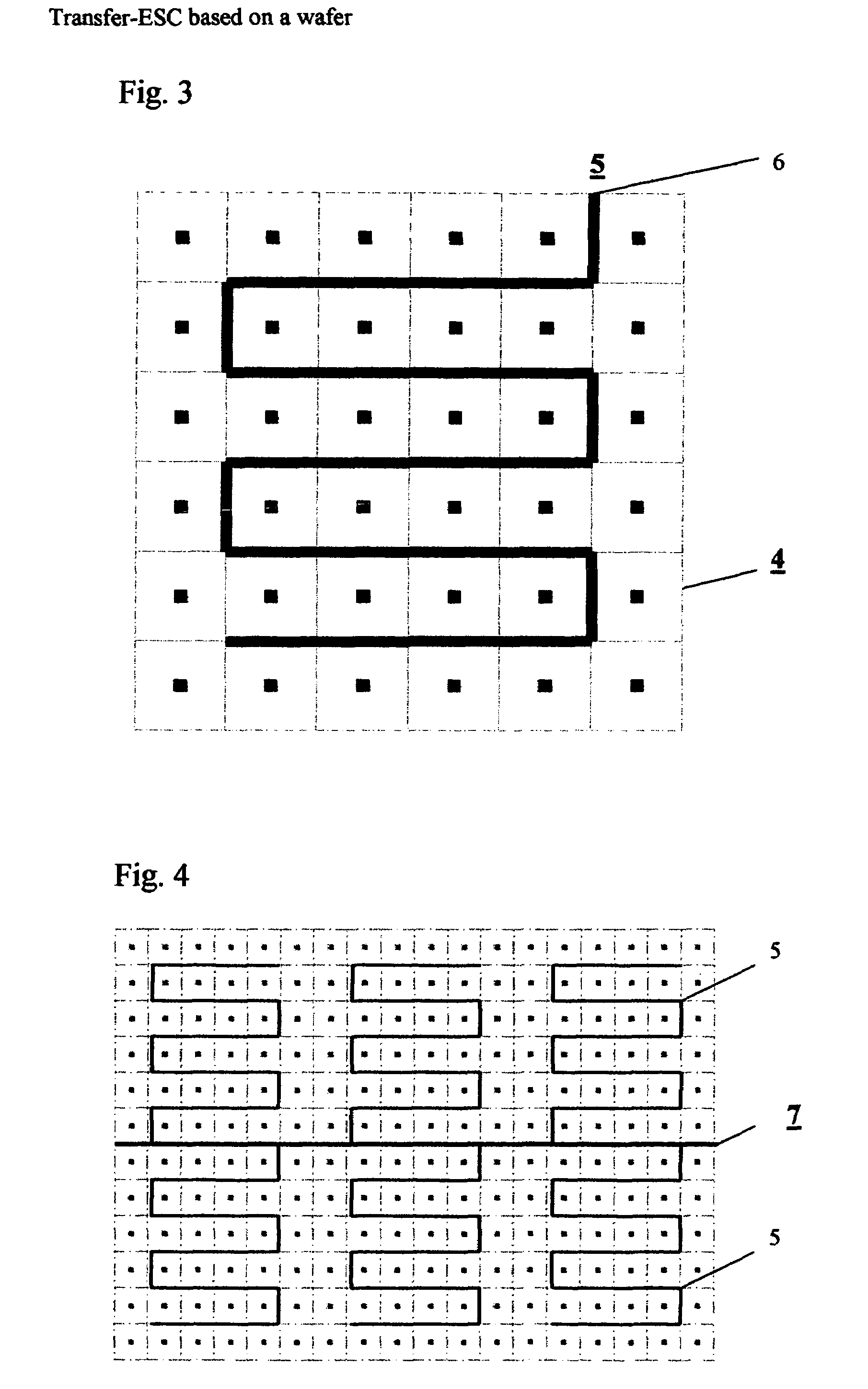 Transfer-ESC based on a wafer