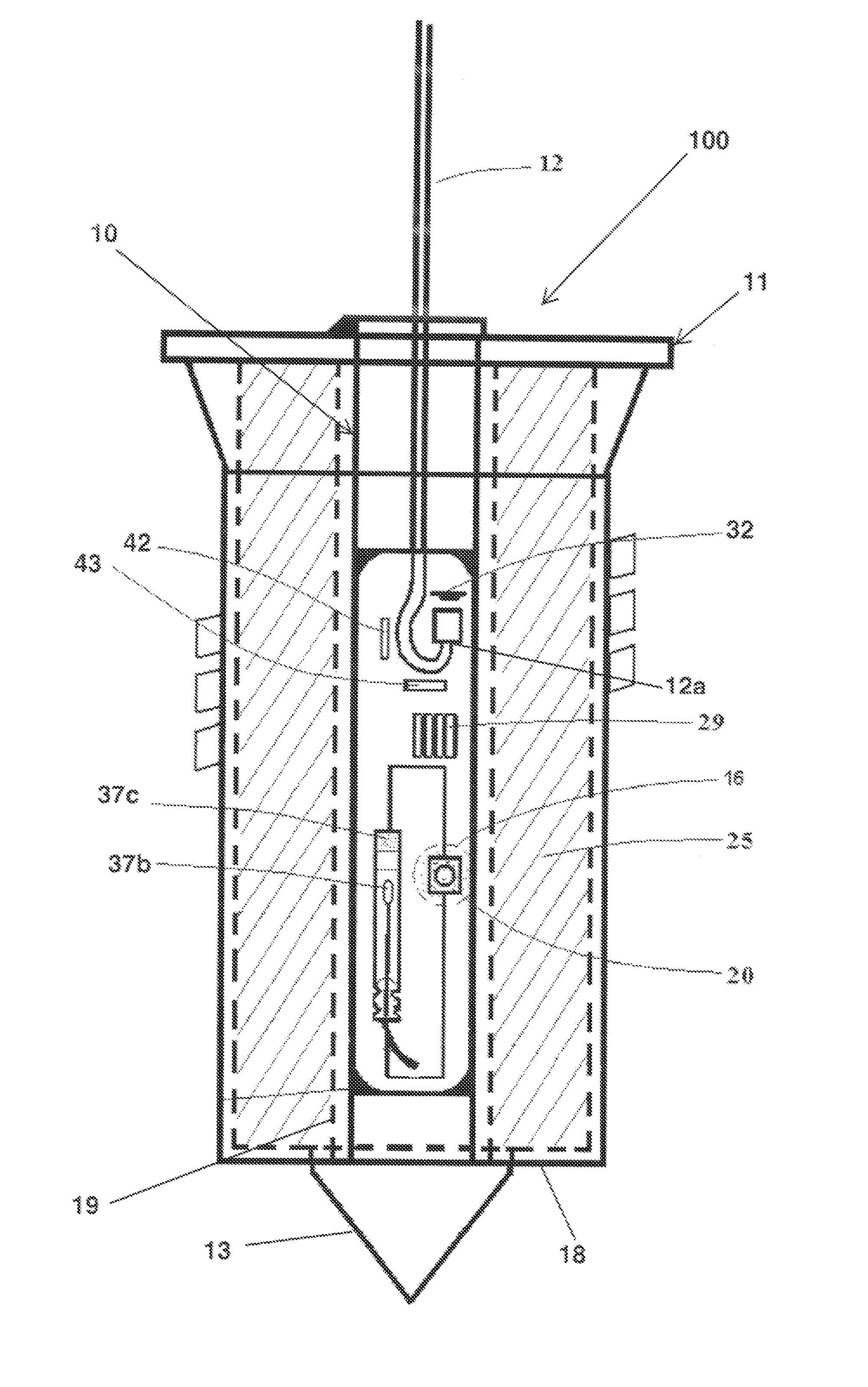 Detonator system with high precision delay