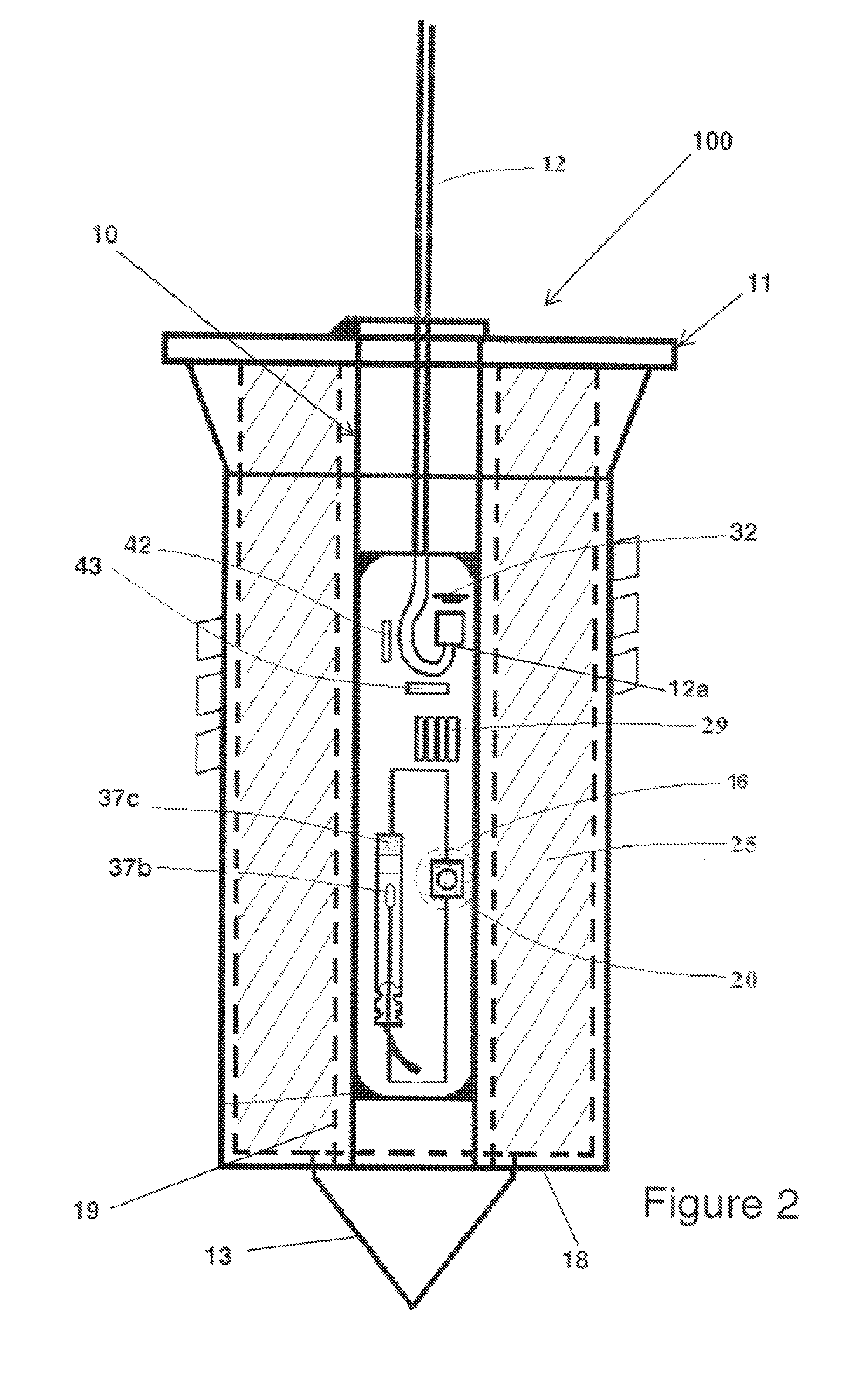 Detonator system with high precision delay