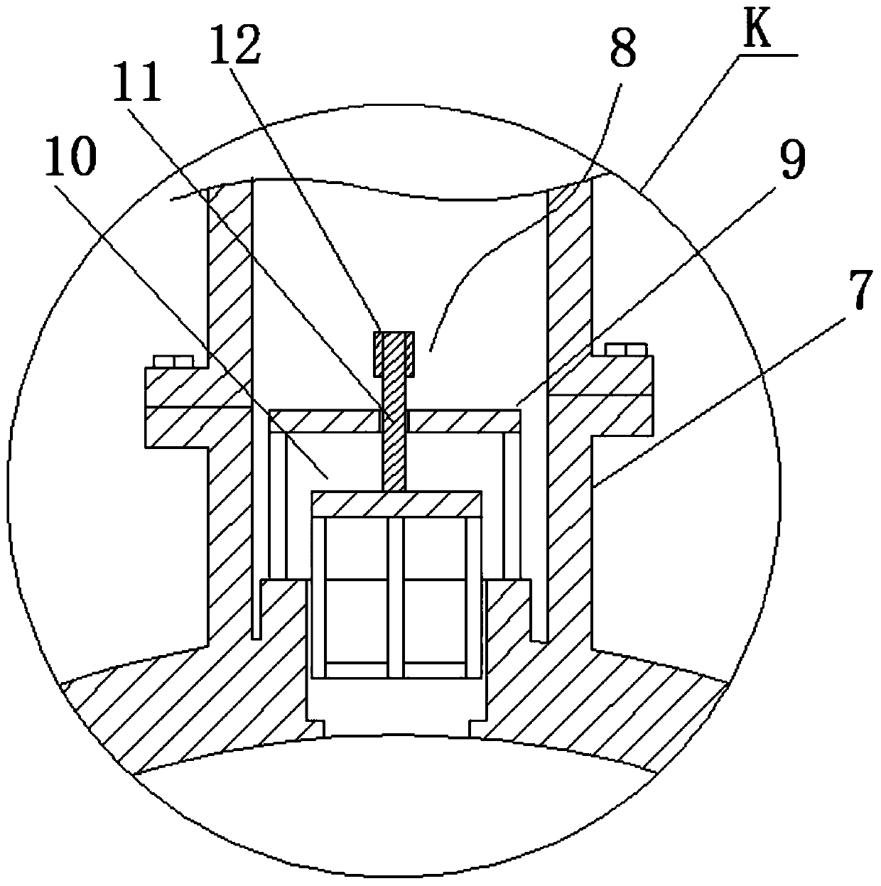 Production method for increasing purity of chlorobenzene and used floating valve-type chlorination tower