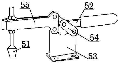 Double vortex volute sand core seamless combination process