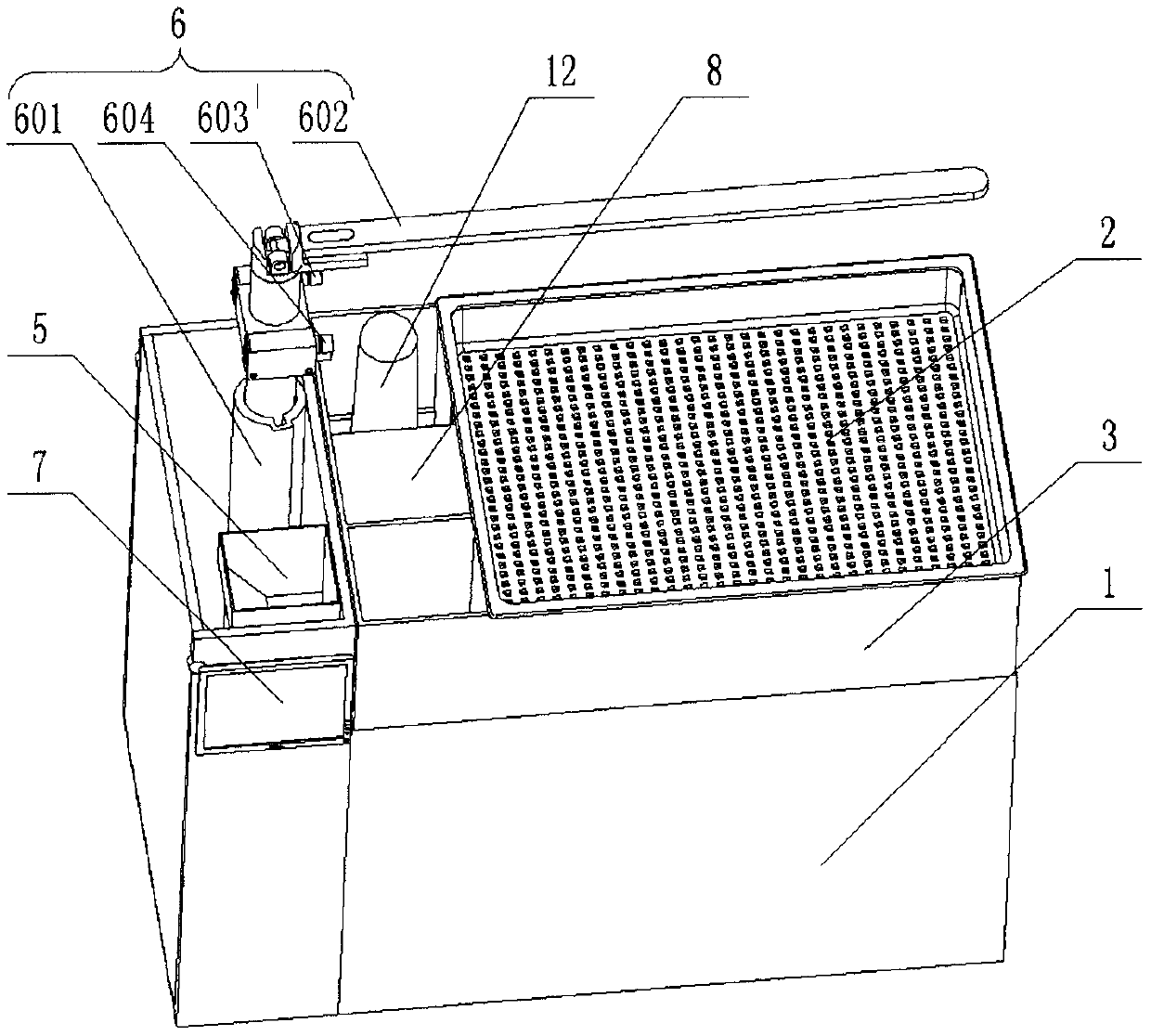 Intelligent fish-vegetable symbiosis device based on remote control of internet of things