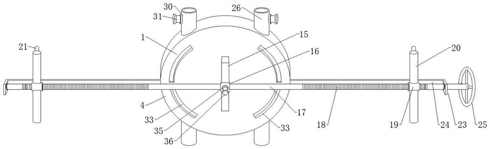 Mechanical tensioning device for electromechanical transmission belt