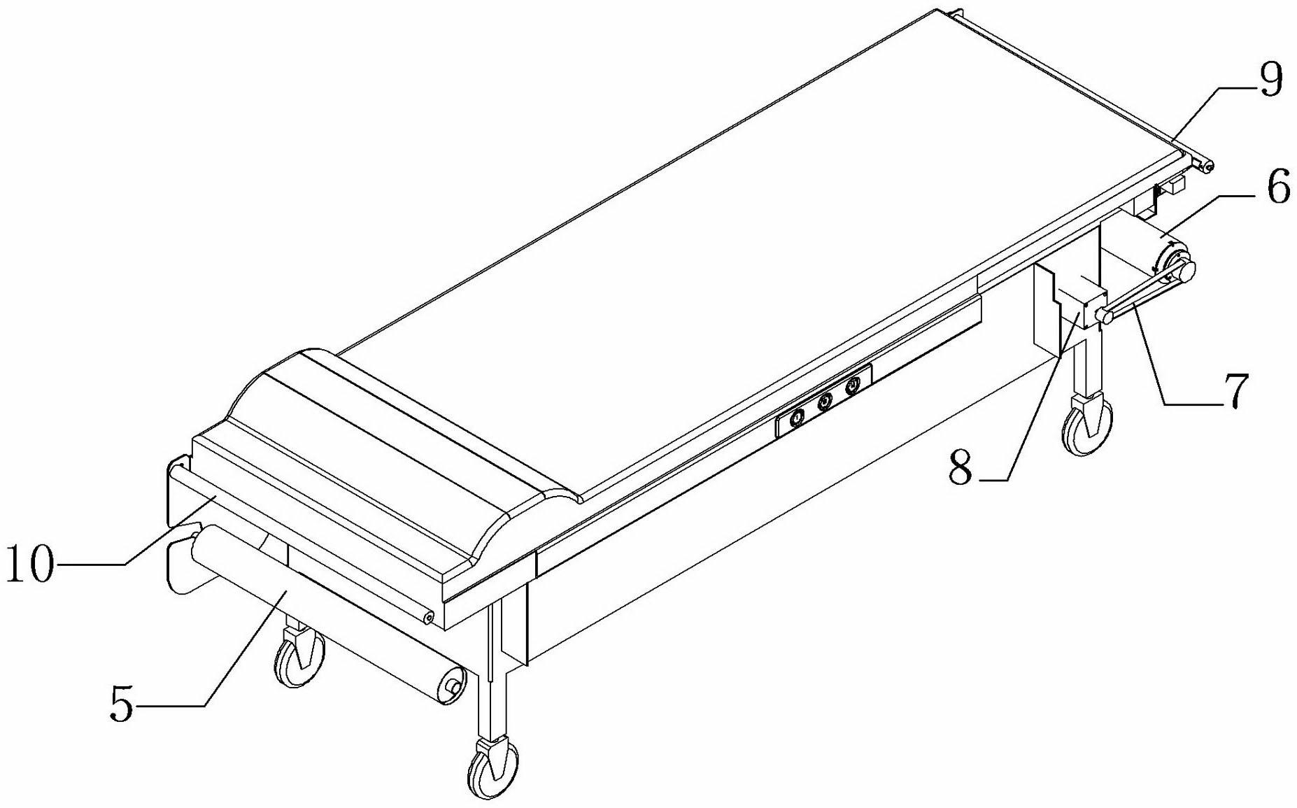 Diagnosis and treatment bed