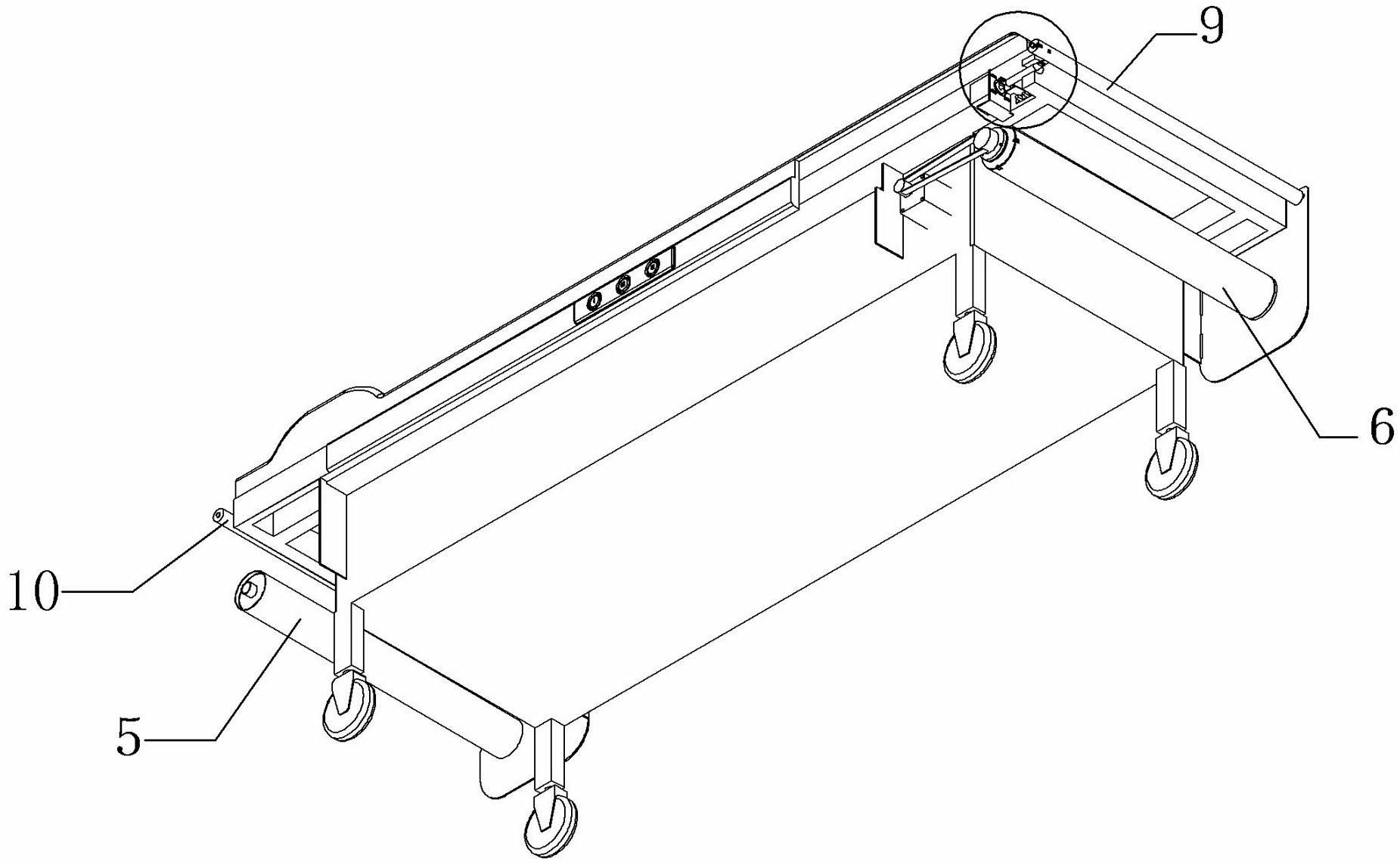 Diagnosis and treatment bed