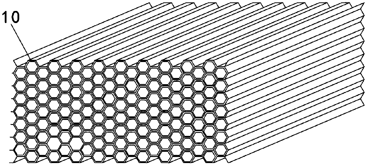 A high-efficiency sewage treatment material and its preparation method