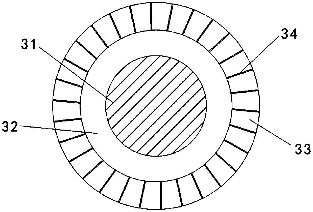 A high-efficiency sewage treatment material and its preparation method