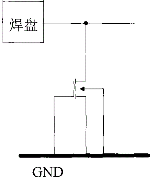 Static discharge protection device