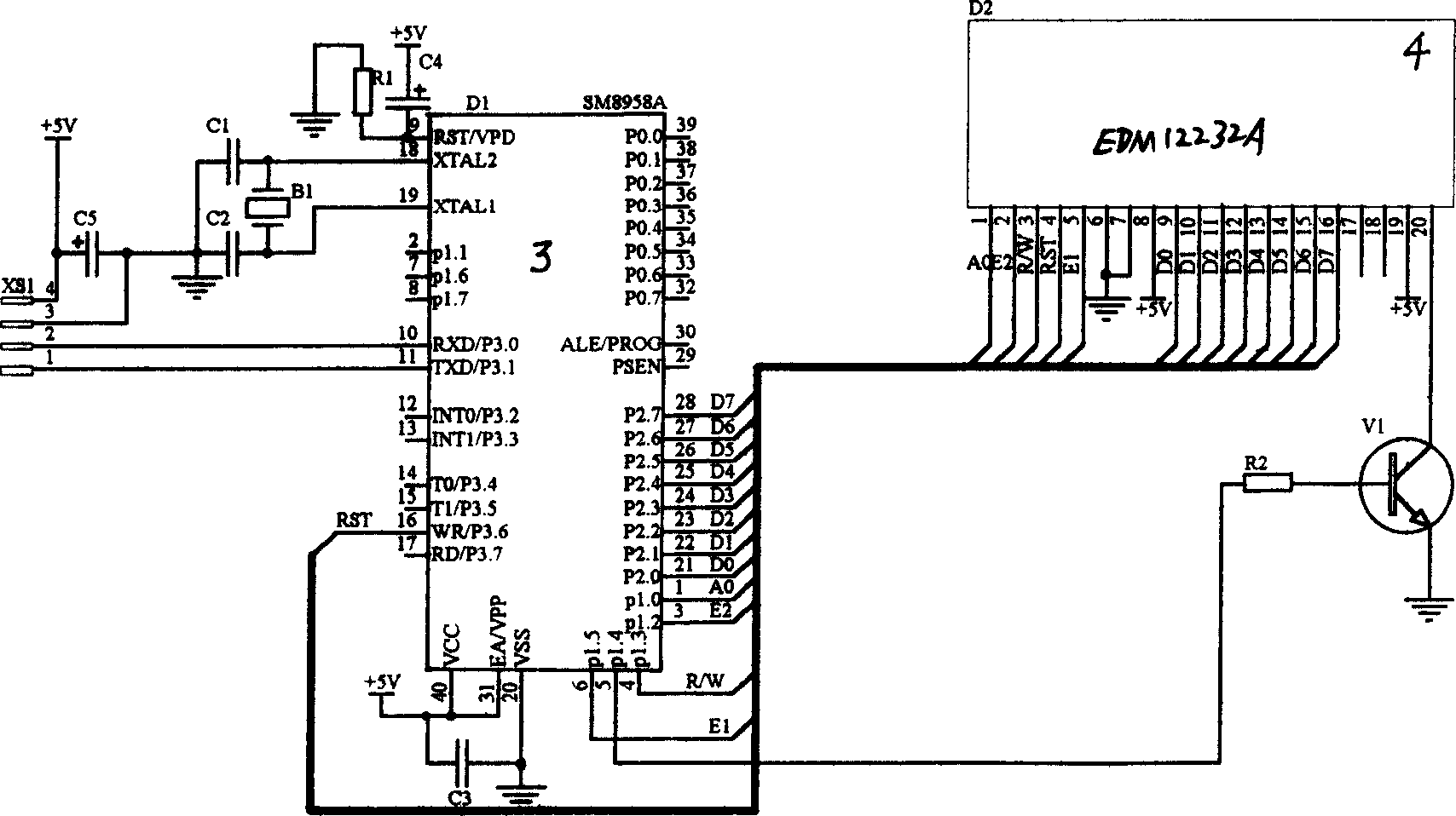 Currency count machine having external Chinese display and displaying method