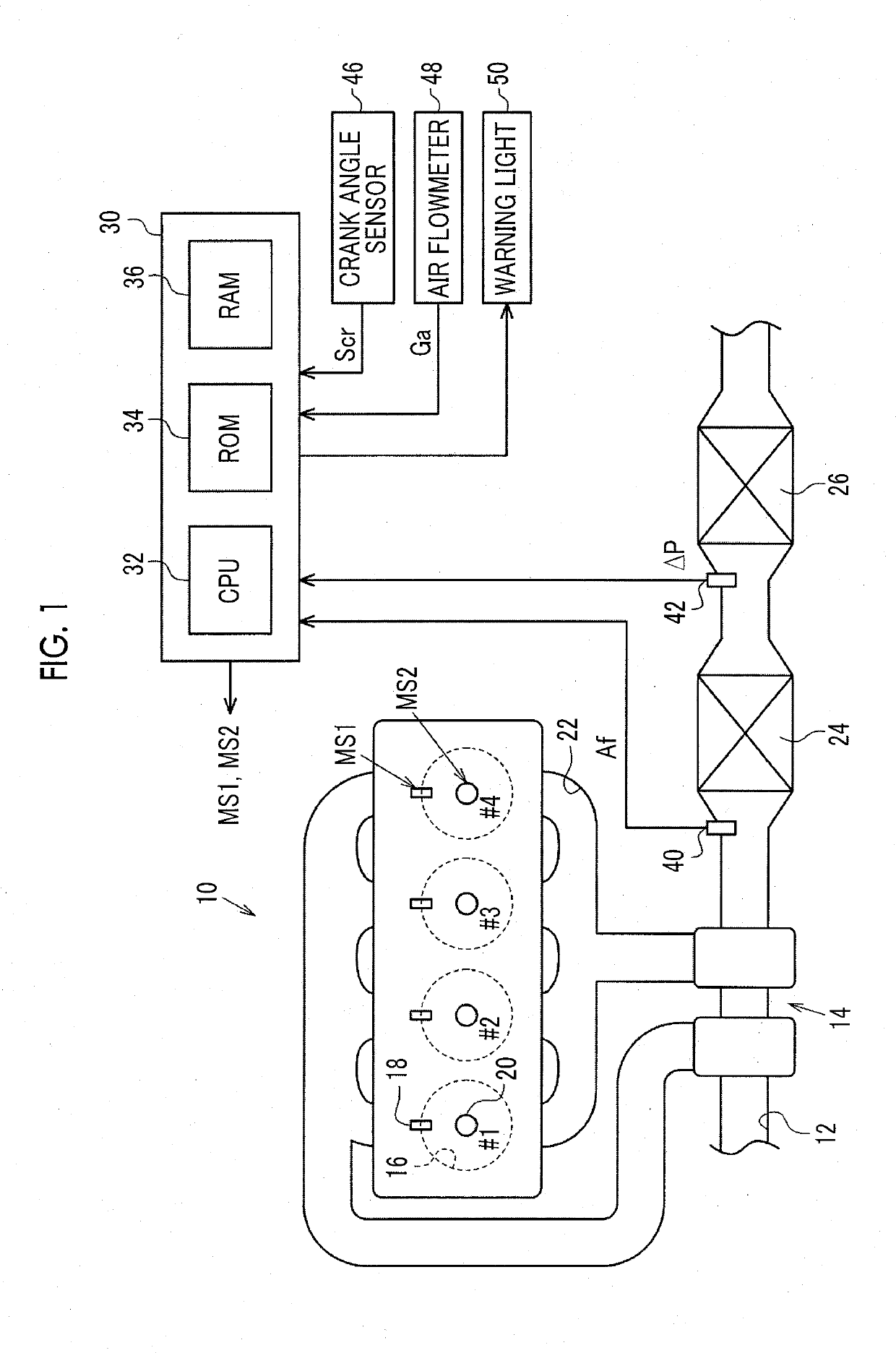 Control device and control method for internal combustion engine