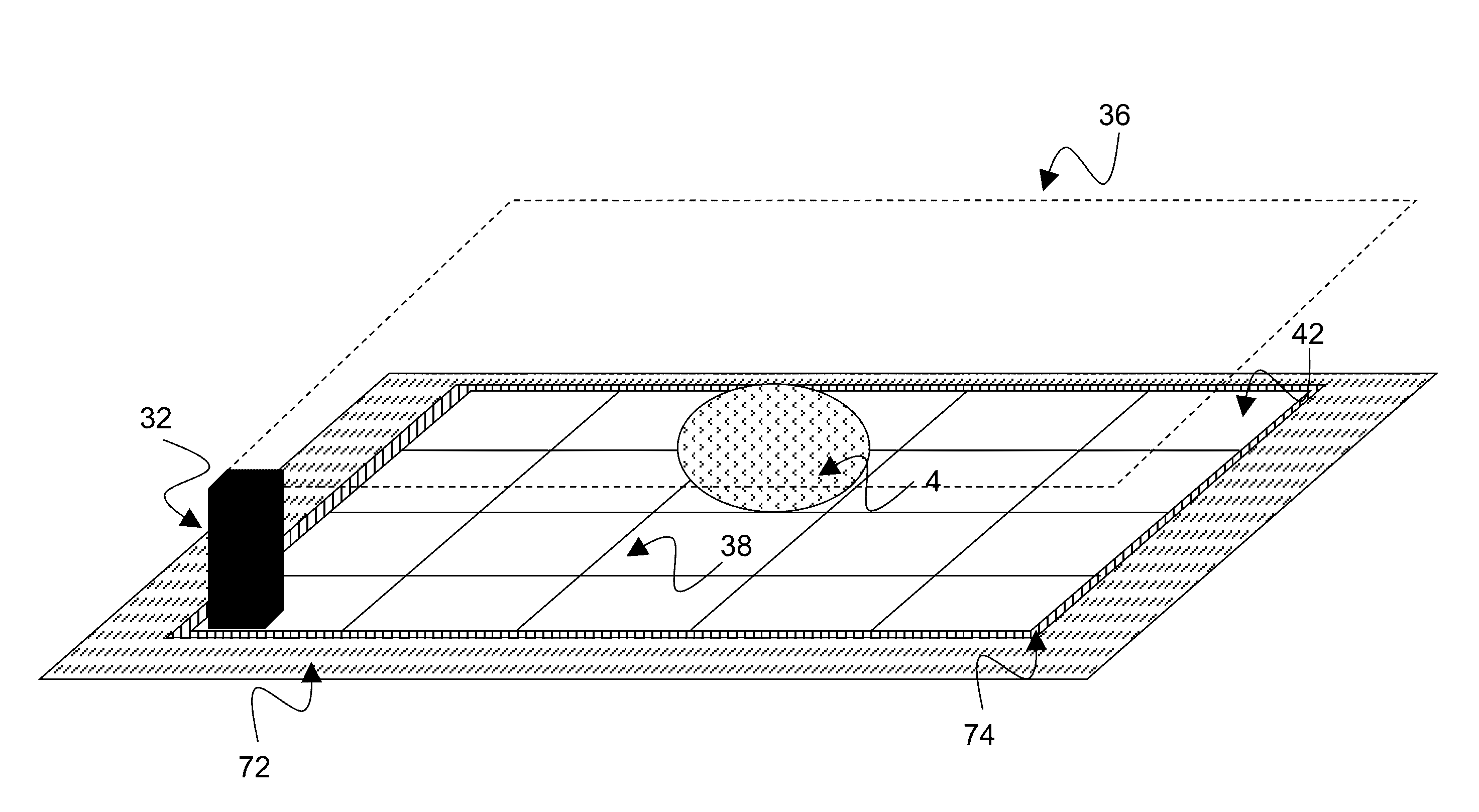 Ewod device with calibrated serial dilution function