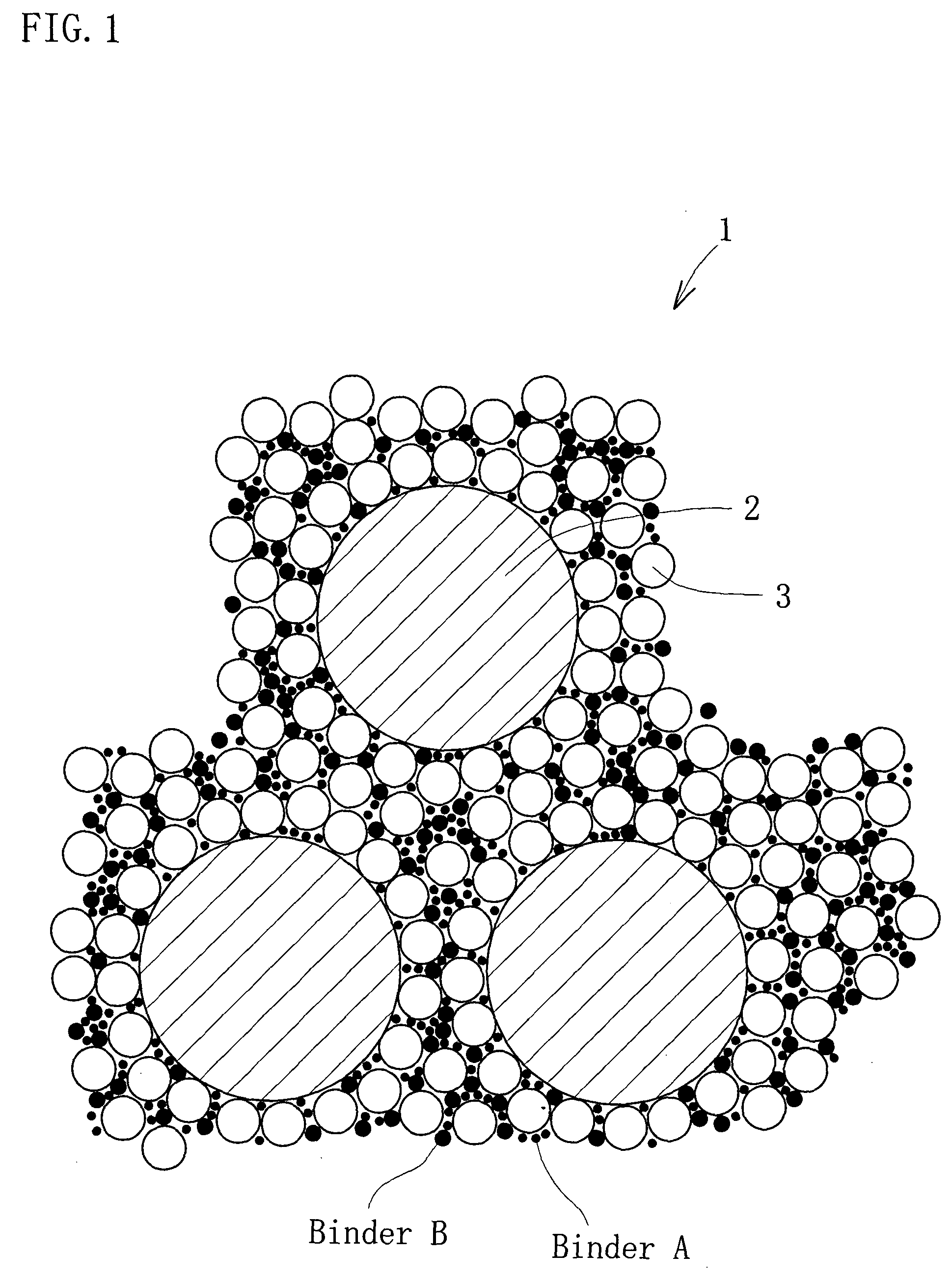 Method of making a porous sintered body, a compound for making the porous sintered body, and the porous sintered body