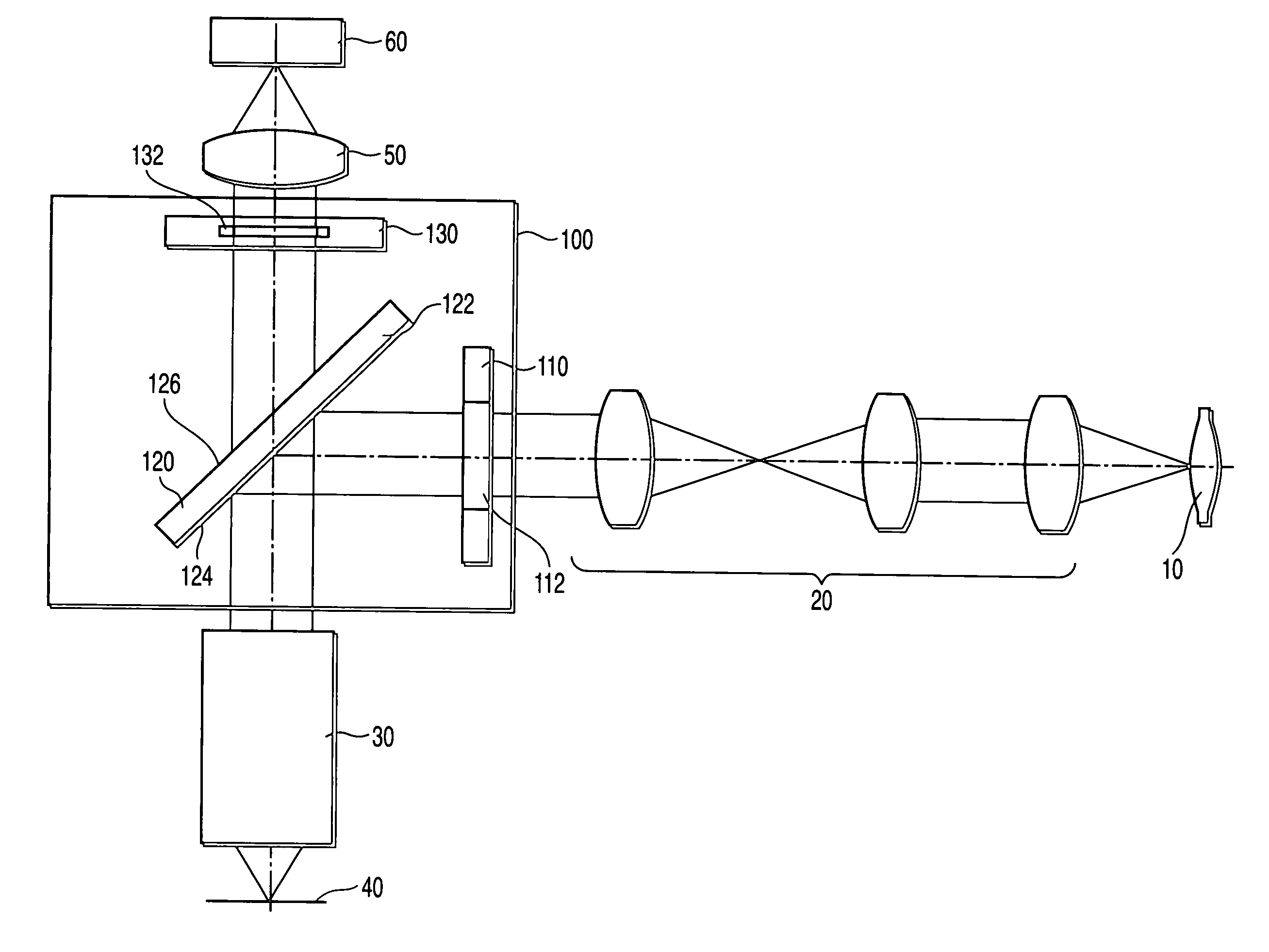 Epi-illumination microscope and fluorescence filter set