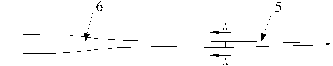 Paddle of wind power generating set and wind power generating set