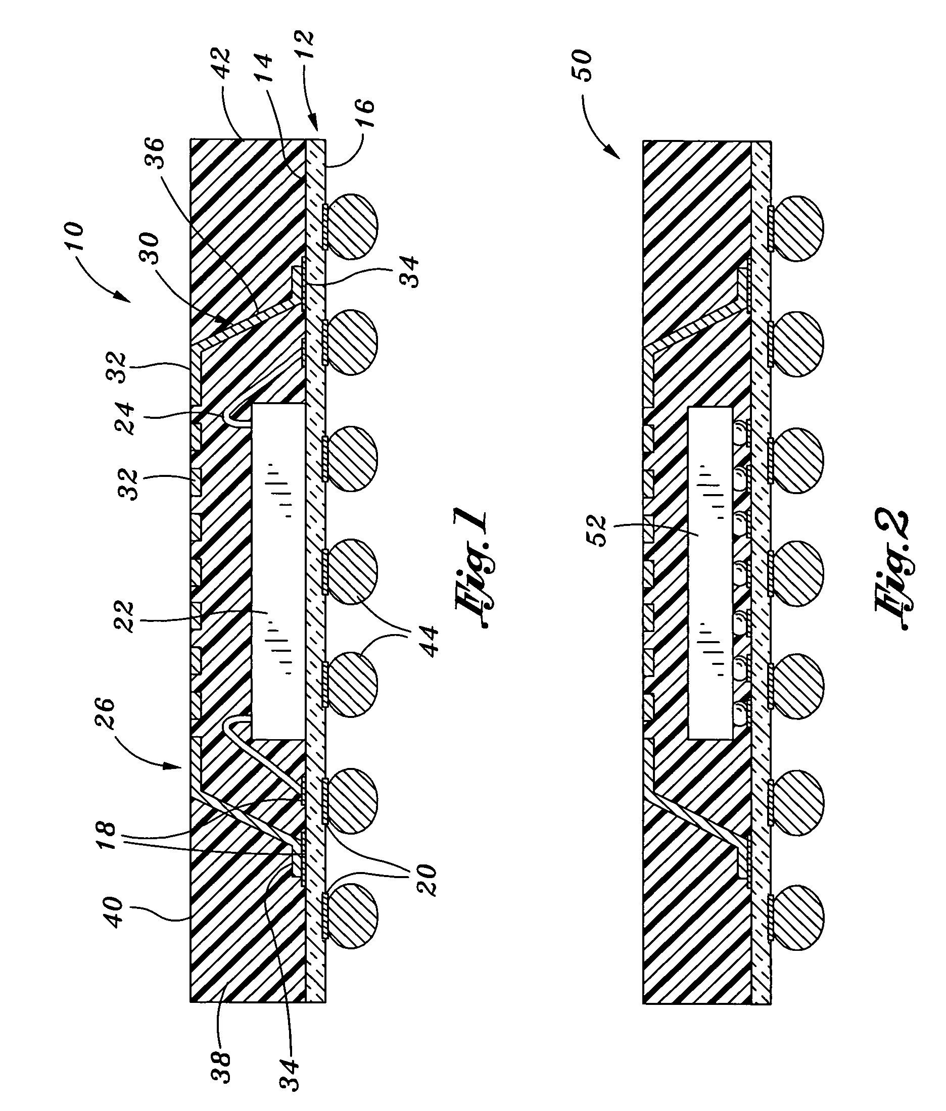 Embedded leadframe semiconductor package