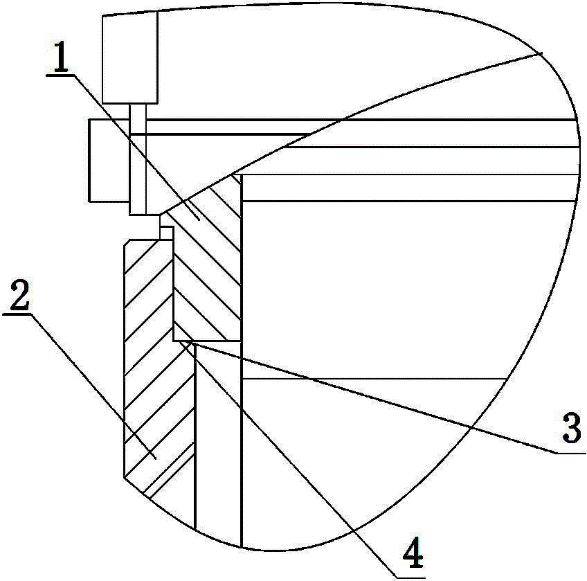 A novel spigot assembly structure and assembly method of a doubly-fed wind power generator