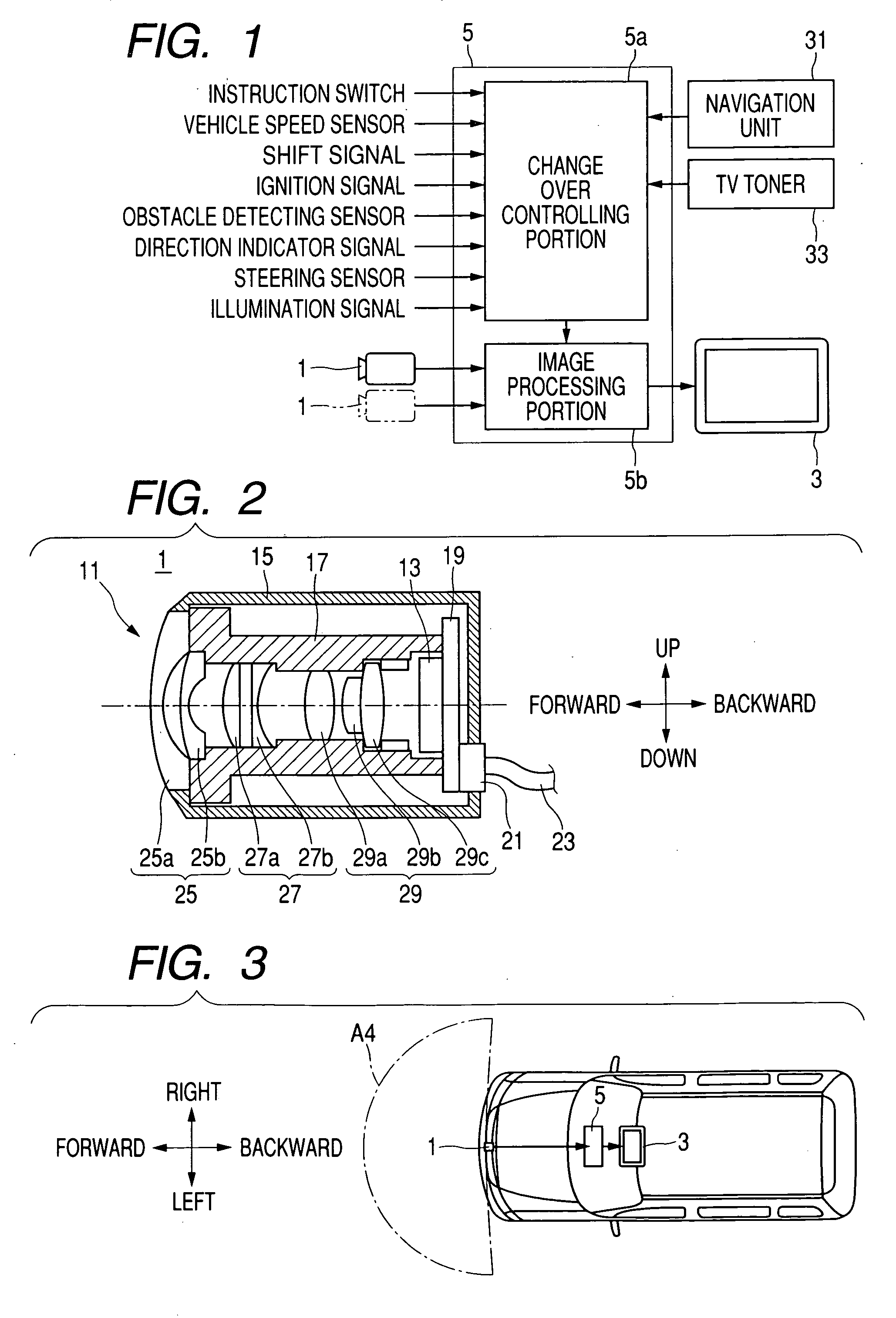 Camera unit and apparatus for monitoring vehicle periphery