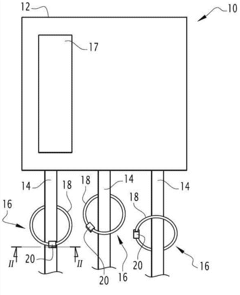 Current sensor with Rogowski coil and a method for manufacturing such a current sensor