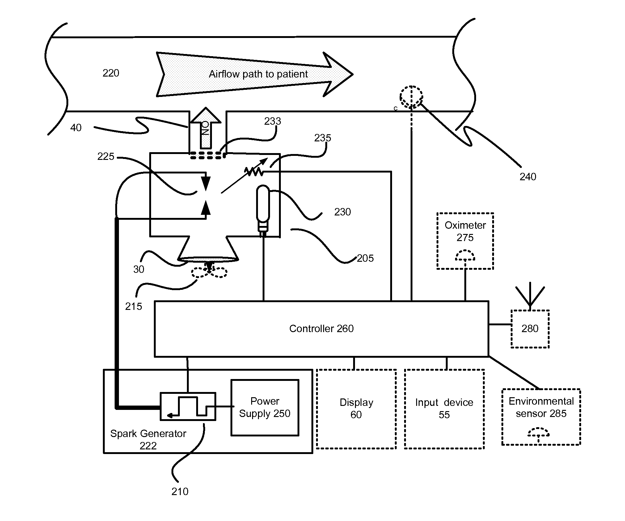 Nitric oxide generator and inhaler